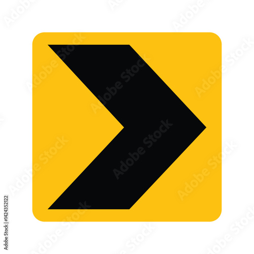 Free Download traffic sign turn signal icon vector - GFXLoad