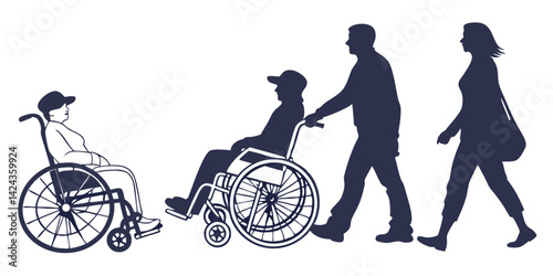 man and woman riding bicycles