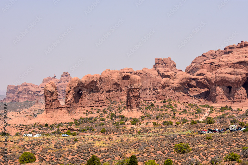 Fototapeta premium arches national park utah