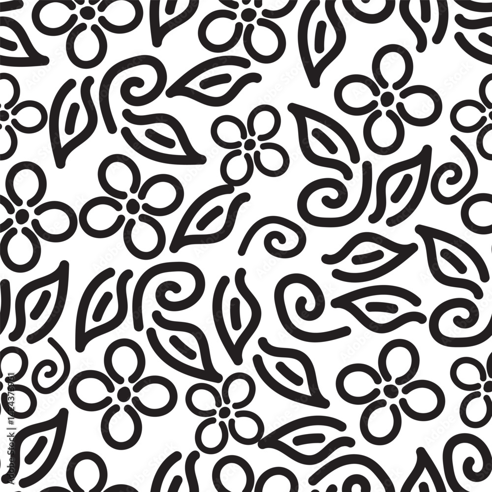 Floral Pattern NAture Design Fabric Textile Illustration Vector
Floral Pattern NAture Design Fabric Textile Illustration Vector