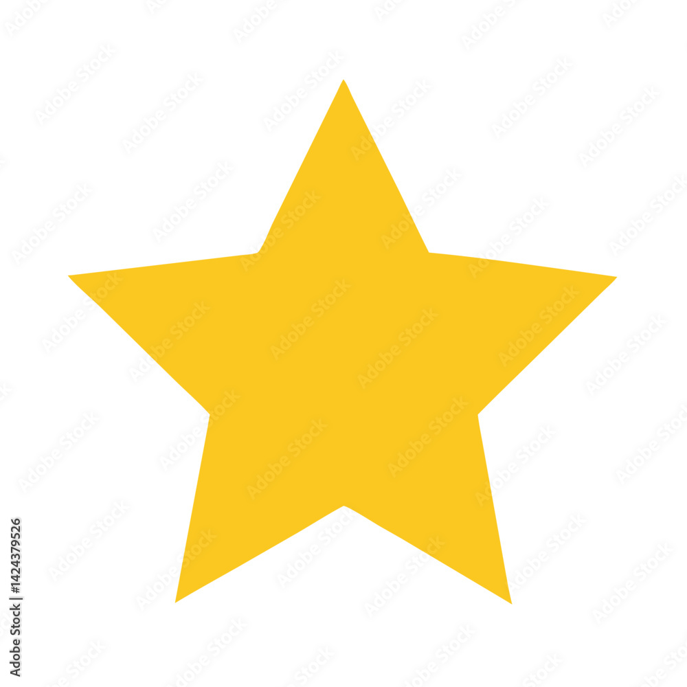 Fototapeta premium Shining Star Illuminating the Night Sky, Symbolizing Hope and Dreams