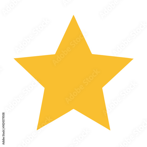 Shining Star Illuminating the Night Sky, Symbolizing Hope and Dreams