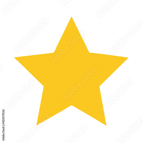 Shining Star Illuminating the Night Sky, Symbolizing Hope and Dreams