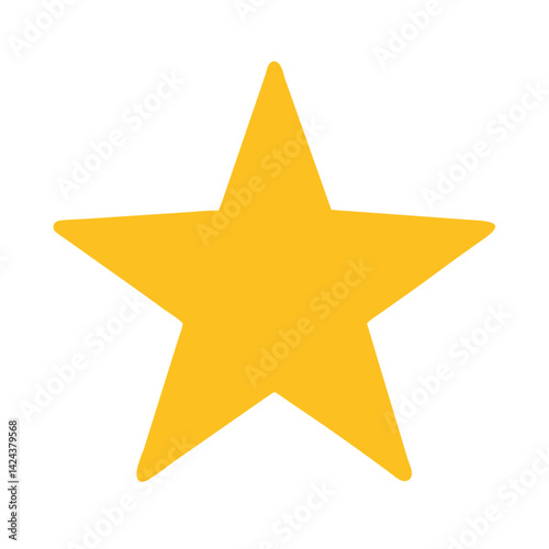 Shining Star Illuminating the Night Sky, Symbolizing Hope and Dreams