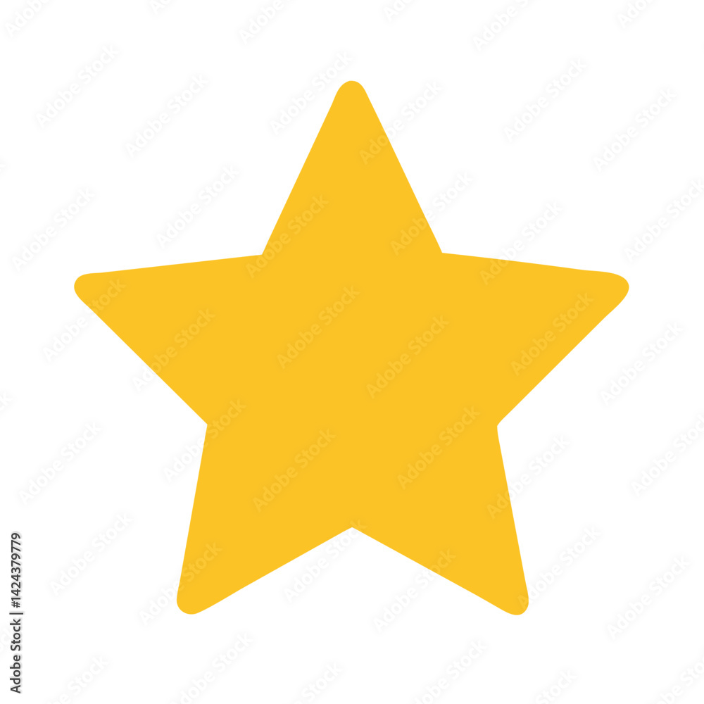 Fototapeta premium Shining Star Illuminating the Night Sky, Symbolizing Hope and Dreams
