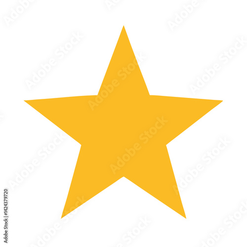 Shining Star Illuminating the Night Sky, Symbolizing Hope and Dreams