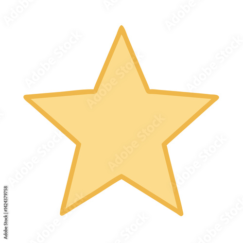 Shining Star Illuminating the Night Sky, Symbolizing Hope and Dreams