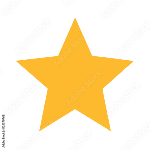 Shining Star Illuminating the Night Sky, Symbolizing Hope and Dreams