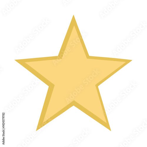 Shining Star Illuminating the Night Sky, Symbolizing Hope and Dreams