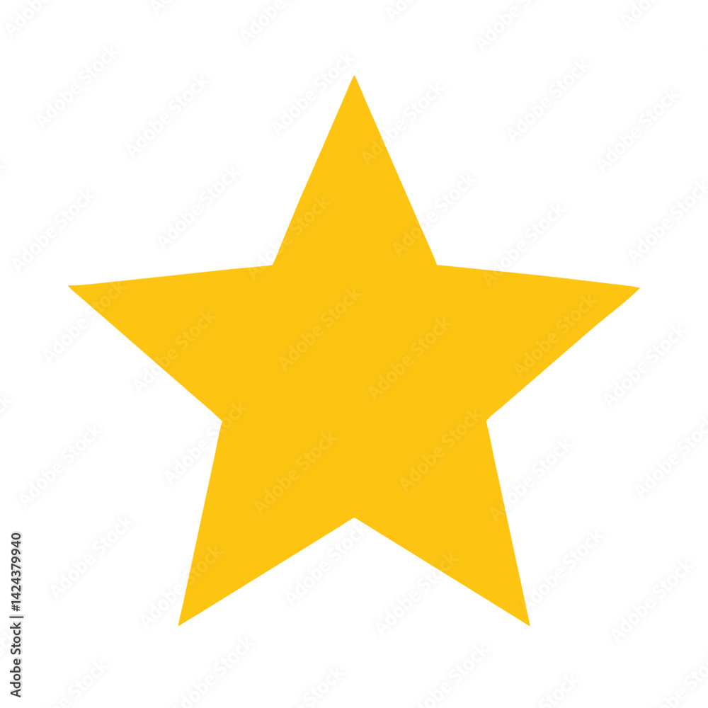 Obraz premium Shining Star Illuminating the Night Sky, Symbolizing Hope and Dreams