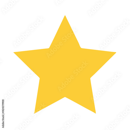 Shining Star Illuminating the Night Sky, Symbolizing Hope and Dreams