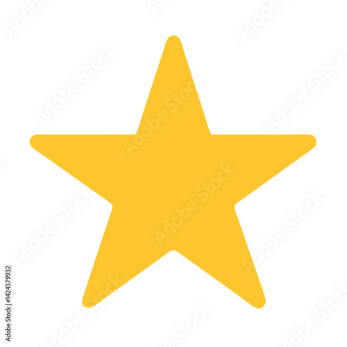 Shining Star Illuminating the Night Sky, Symbolizing Hope and Dreams