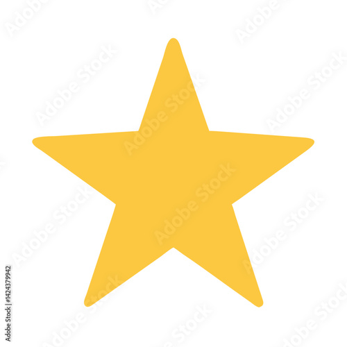 Shining Star Illuminating the Night Sky, Symbolizing Hope and Dreams