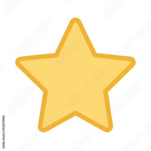 Shining Star Illuminating the Night Sky, Symbolizing Hope and Dreams