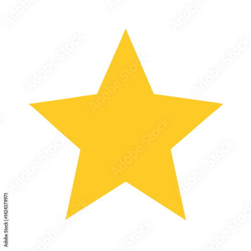 Shining Star Illuminating the Night Sky, Symbolizing Hope and Dreams