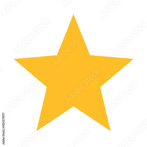 Shining Star Illuminating the Night Sky, Symbolizing Hope and Dreams