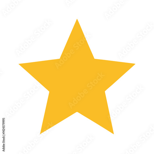Shining Star Illuminating the Night Sky, Symbolizing Hope and Dreams