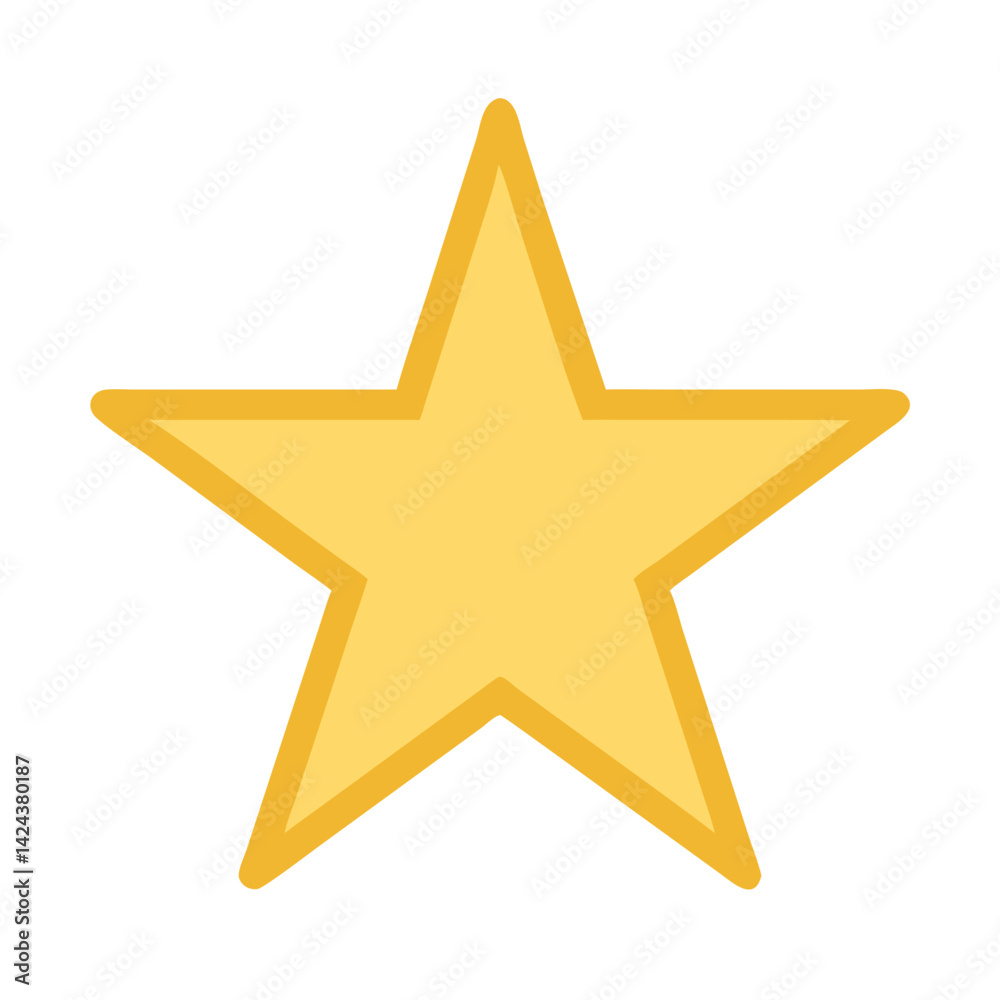 Obraz premium Shining Star Illuminating the Night Sky, Symbolizing Hope and Dreams