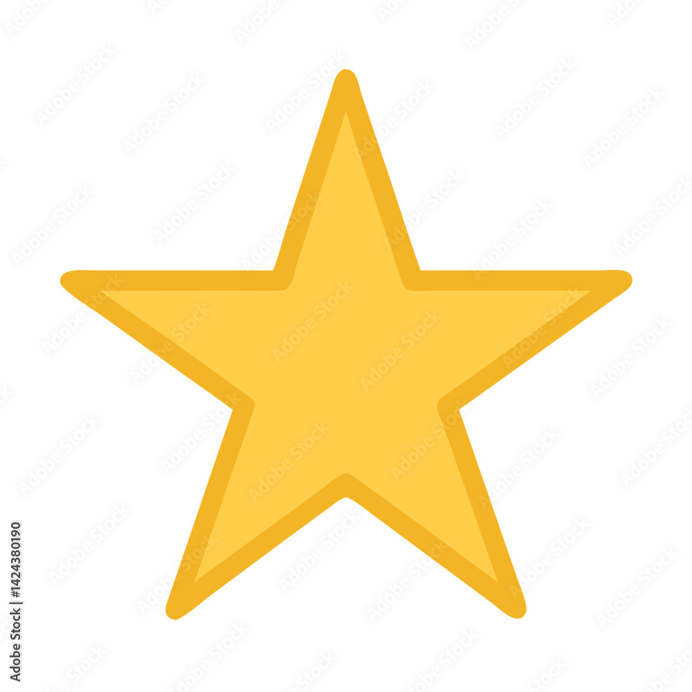 Obraz premium Shining Star Illuminating the Night Sky, Symbolizing Hope and Dreams