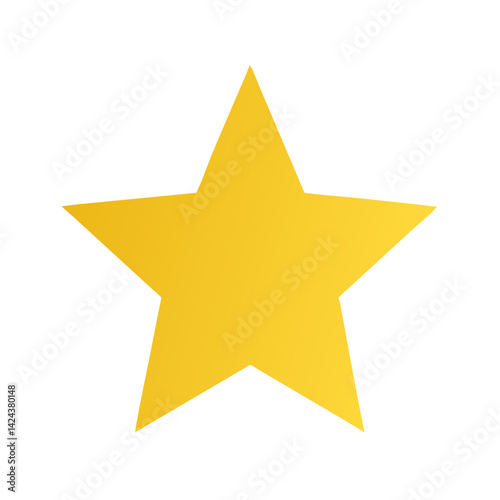 Shining Star Illuminating the Night Sky, Symbolizing Hope and Dreams