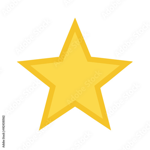 Shining Star Illuminating the Night Sky, Symbolizing Hope and Dreams