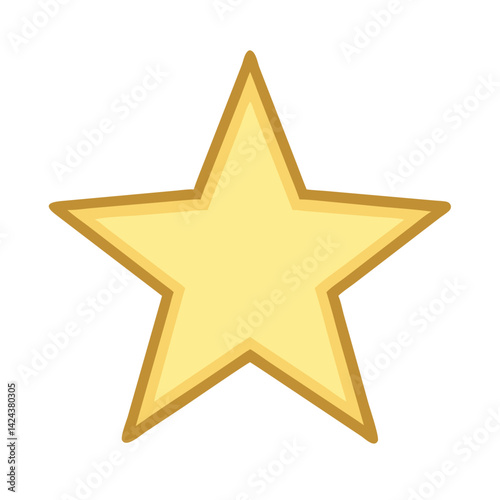 Shining Star Illuminating the Night Sky, Symbolizing Hope and Dreams