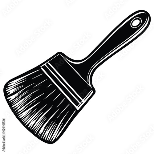 paint brush vector illustration