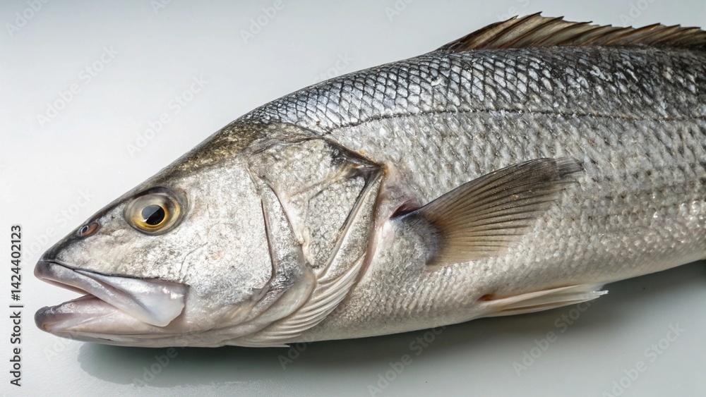 Barramundi Fish on studio background
Barramundi Fish on studio background