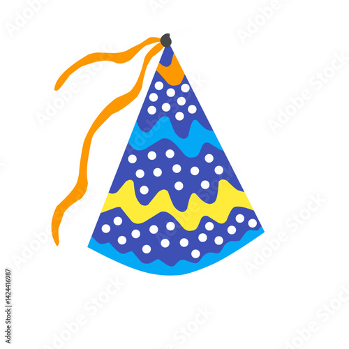 beautiful new year and birthday party hat