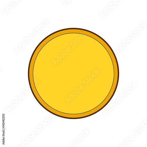 A gleaming gold coin, showcasing a timeless symbol of prosperity and value, perfectly captures the essence of wealth.