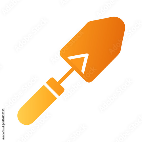 Trowel Gardening Tool in Yellow and Orange Gradient