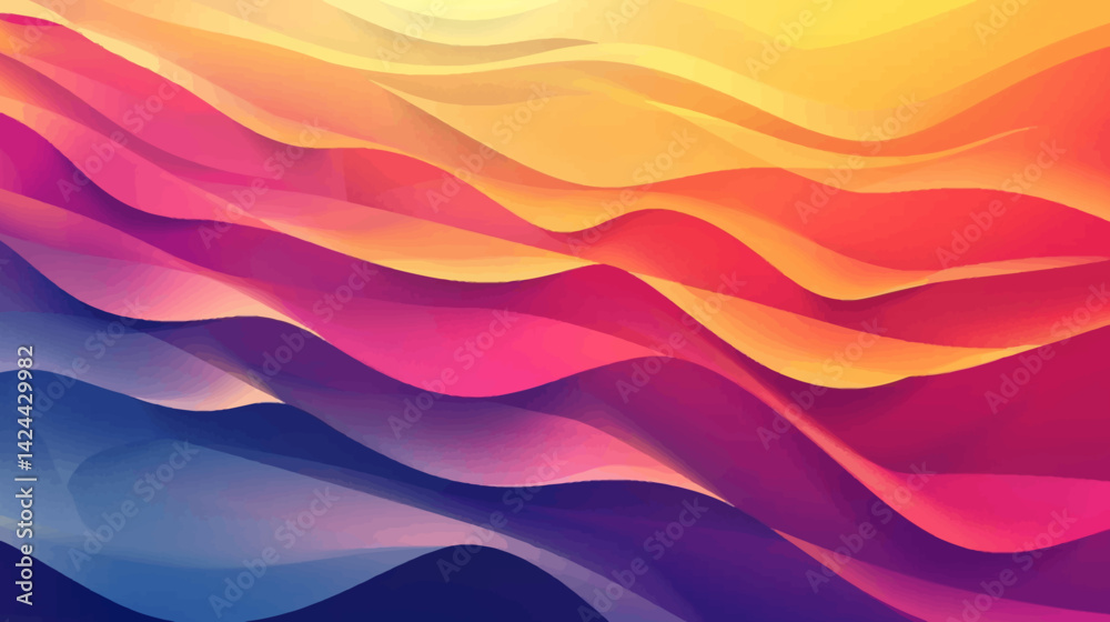 Obraz premium Vector illustration modern abstract background 