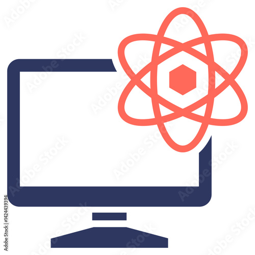 Quantum Computing Icon