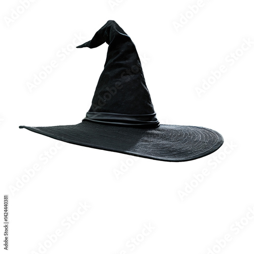 Obraz na płótnie witch wizard hat isolated on transparent background w salonie