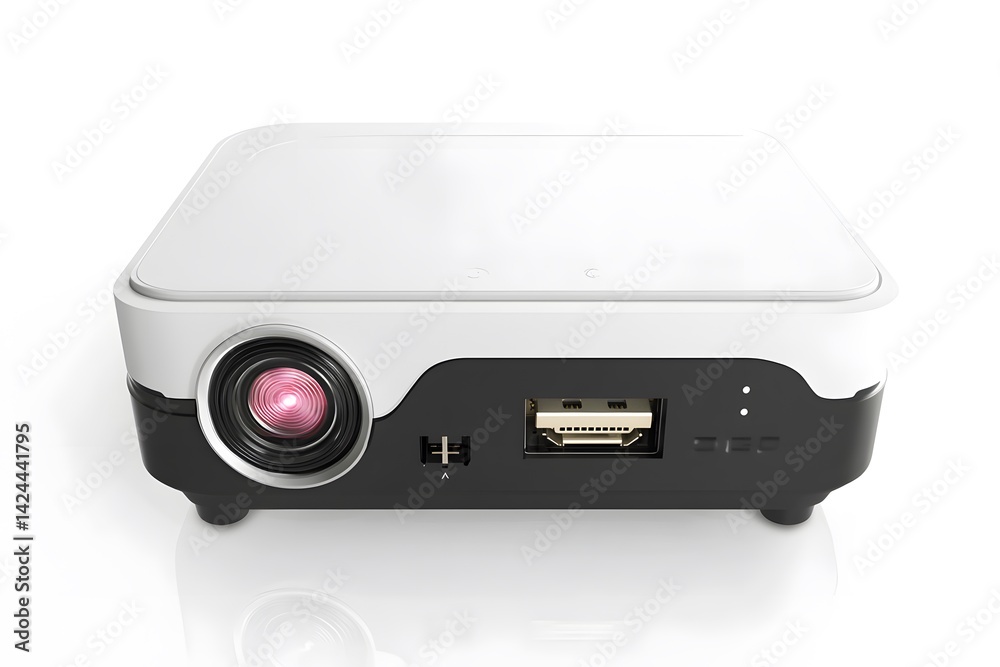 Obraz premium Portable Digital Projector with High Lumen Output