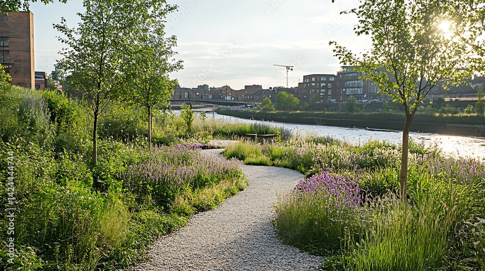 Restoring Riverbanks with Native Plants and Pathways to Enhance Ecology, Beauty, and Public Access Restoring Riverbanks with Native Plants and Pathways to Enhance Ecology, Beauty, and Public Access