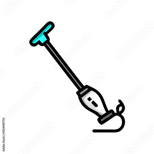 Abstract Illustration of a Modern Car Jack Device