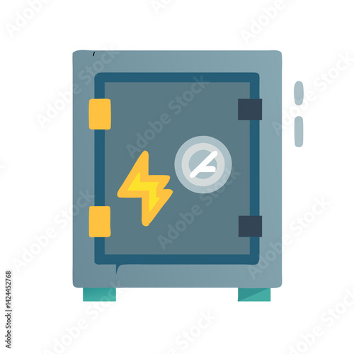 Electrical Panel Box Icon for Safety and Service
