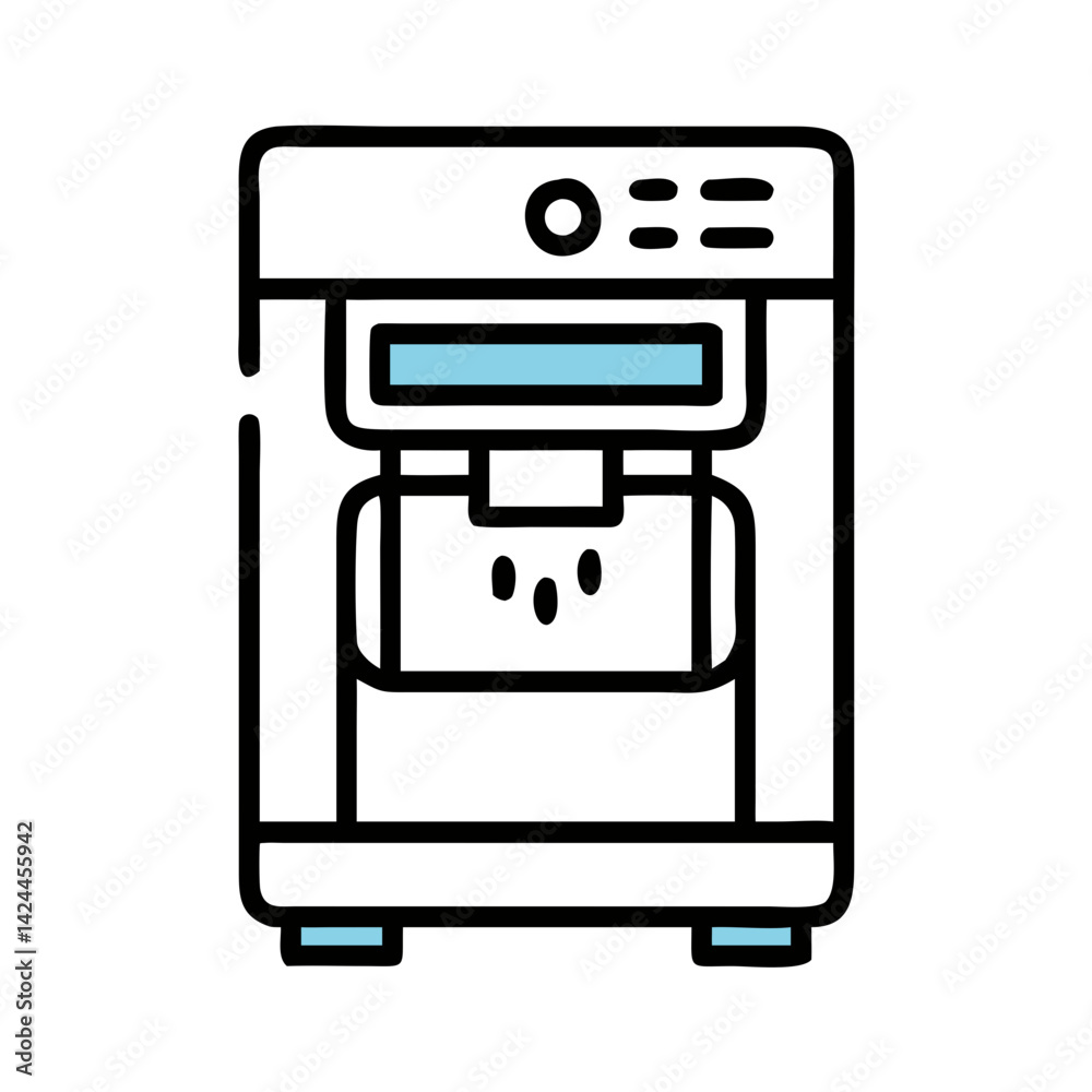 Abstract Light Blue Bars on Black Background Illustration Abstract Light Blue Bars on Black Background Illustration