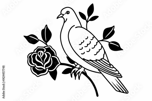 bird on branch