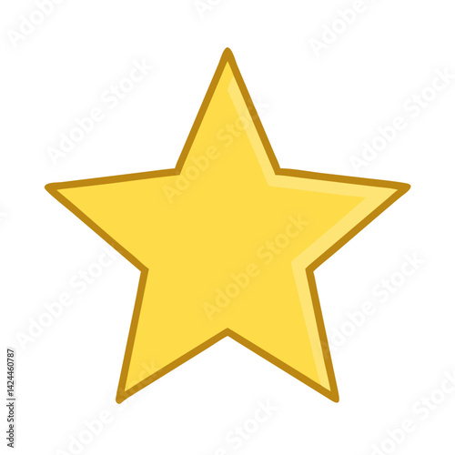 Shining Star Illuminating the Night Sky, Symbolizing Hope and Dreams