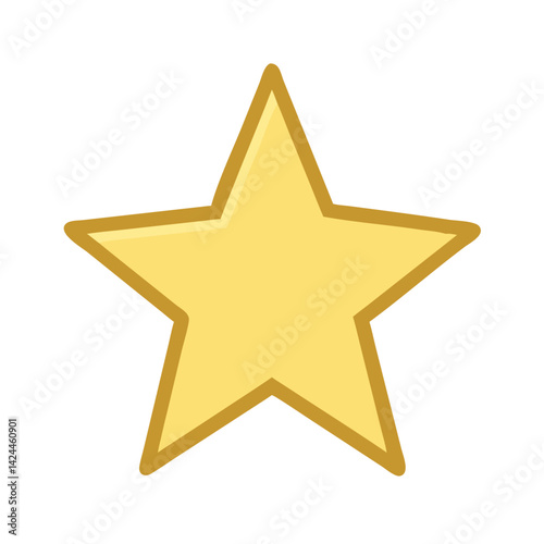 Shining Star Illuminating the Night Sky, Symbolizing Hope and Dreams