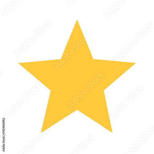 Shining Star Illuminating the Night Sky, Symbolizing Hope and Dreams