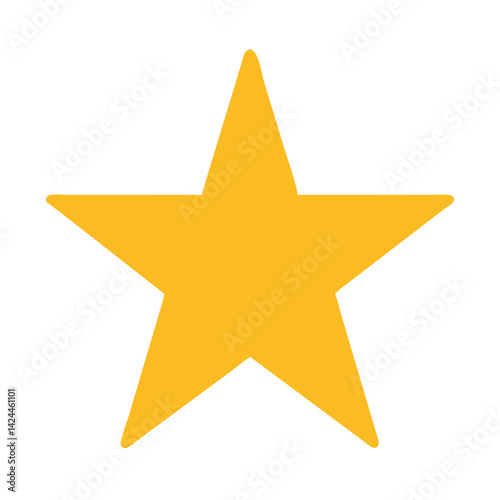 Shining Star Illuminating the Night Sky, Symbolizing Hope and Dreams
