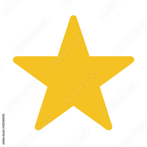 Shining Star Illuminating the Night Sky, Symbolizing Hope and Dreams