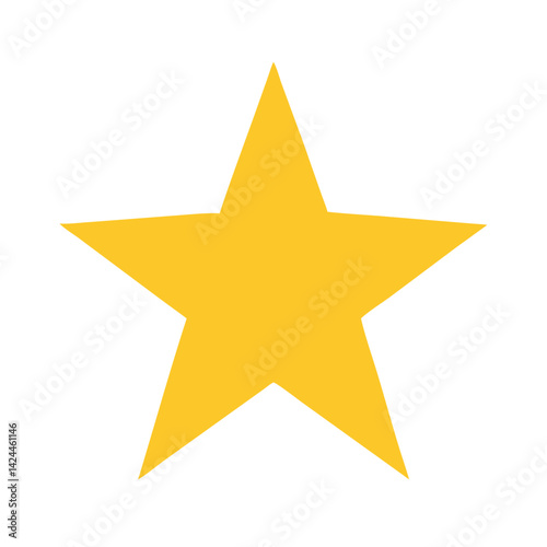 Shining Star Illuminating the Night Sky, Symbolizing Hope and Dreams