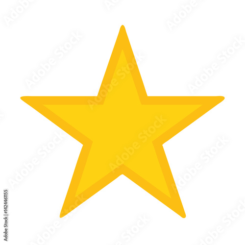 Shining Star Illuminating the Night Sky, Symbolizing Hope and Dreams