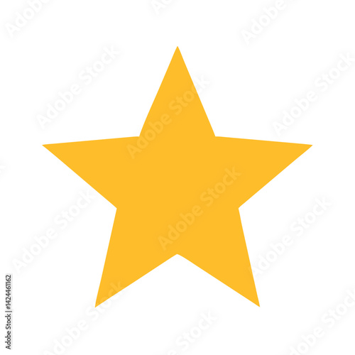 Shining Star Illuminating the Night Sky, Symbolizing Hope and Dreams