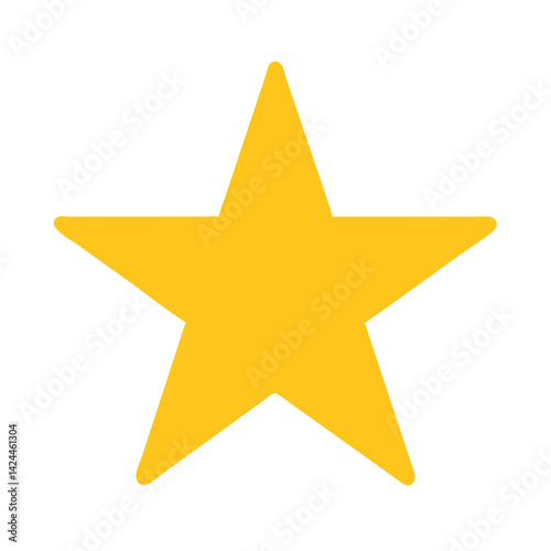 Shining Star Illuminating the Night Sky, Symbolizing Hope and Dreams