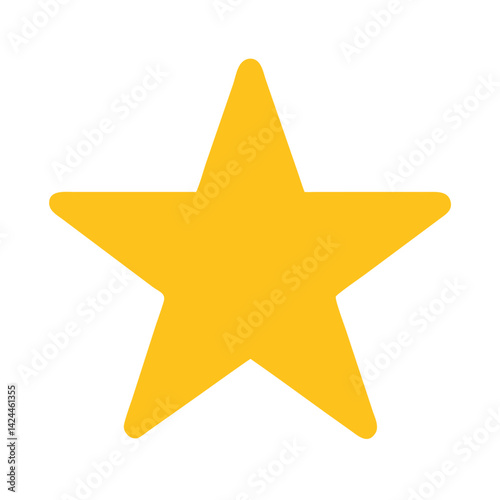 Shining Star Illuminating the Night Sky, Symbolizing Hope and Dreams